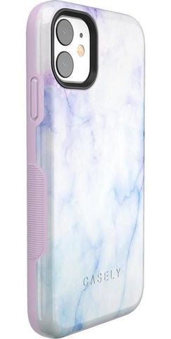 Cotton Candy | Blue & Purple Marble Case