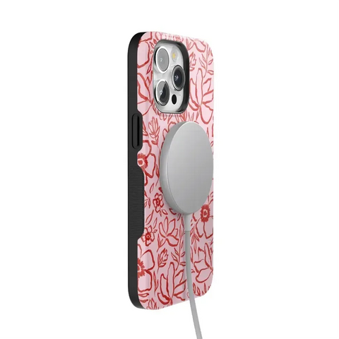 Blush Garden | Floral Doodle Case