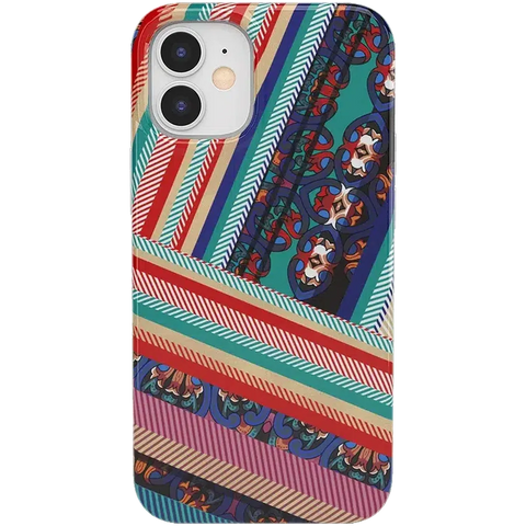 Wearing Layers | Layered Patchwork iPhone Case