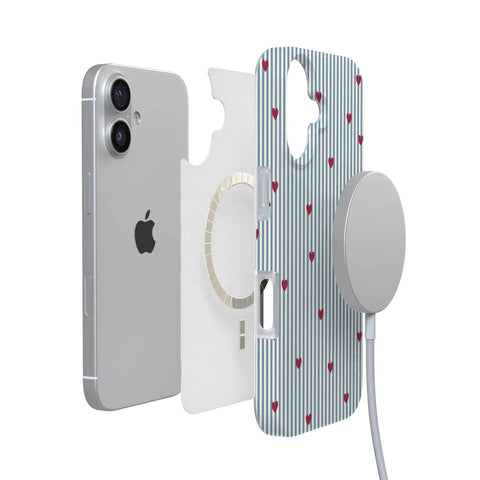 Love Lines | Blue Stripes Case
