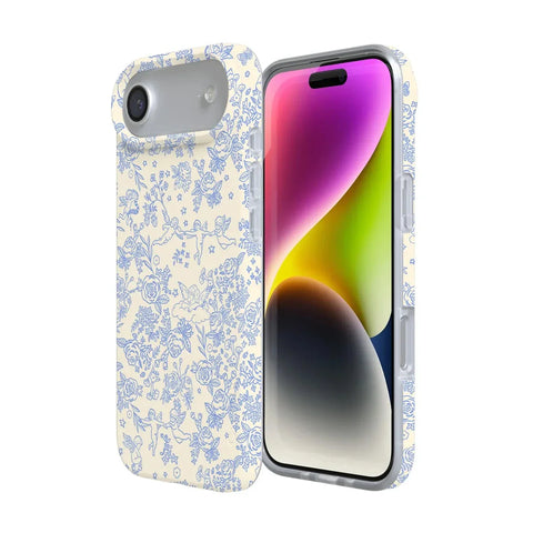 Cupid's Canvas | Periwinkle Floral Case