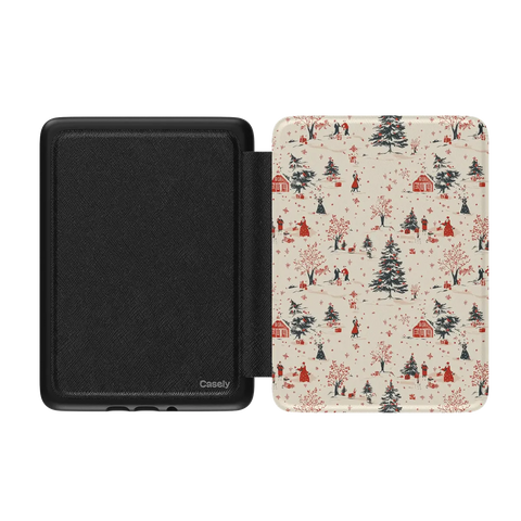Winter Nostalgia | Vintage Holiday Kindle Case