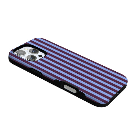 Perfect Stripes | Purple & Blue Stripes Case