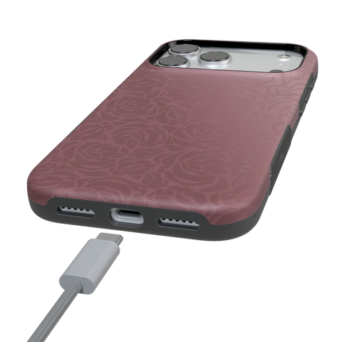 Bordeaux Rose | Moody Monochrome Case