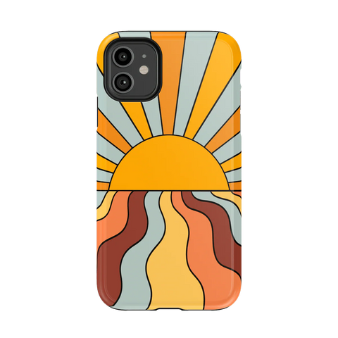 Shine On | Retro Sunset Case