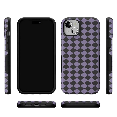 Midnight Hex | Purple Checkered Case