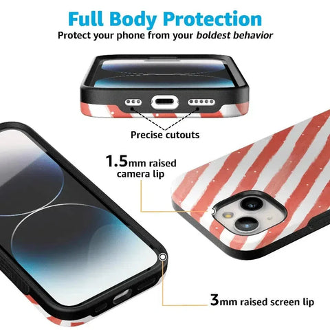 Candy Cane Lane | Peppermint Stripes Case