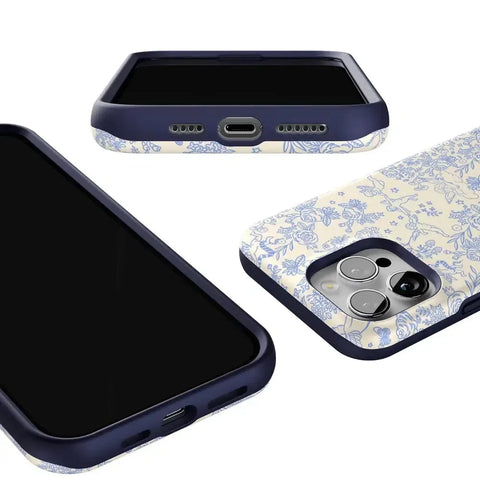 Cupid's Canvas | Periwinkle Floral Case