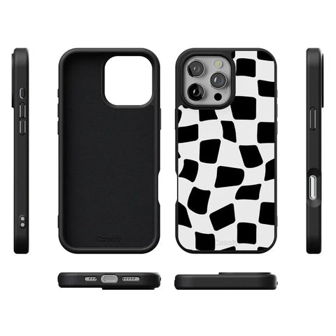 Funky Checkerboard | High Contrast Design Case
