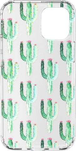 Lookin' Sharp | Cactus Patterned Clear Floral Case
