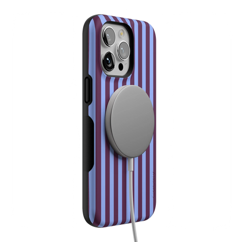 Perfect Stripes | Purple & Blue Stripes Case