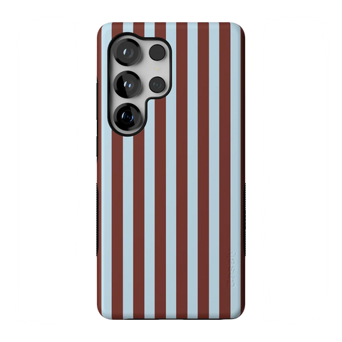 Sunday in Brooklyn | Blue Stripes Case