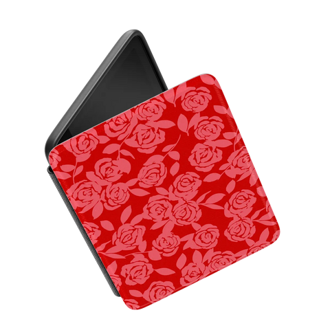 Final Rose | Red & Pink Floral Kindle Case