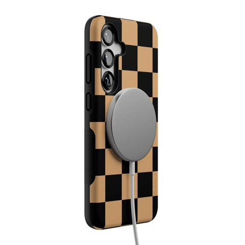 Fit Check | Black & Brown Checkerboard Case