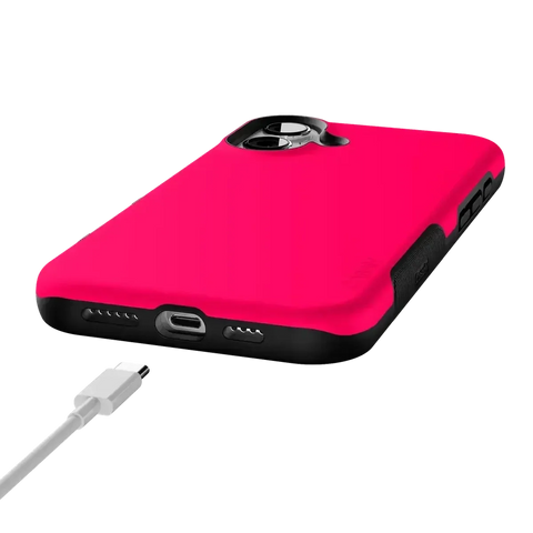 Think Pink | Solid Neon Pink Case