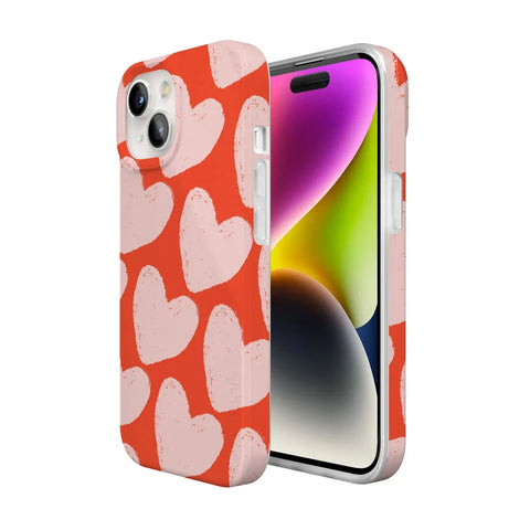 Love You More | Heart Doodle Case