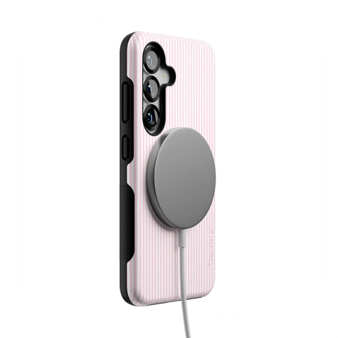 Stripes and the City | Light Pink Pinstripe Case