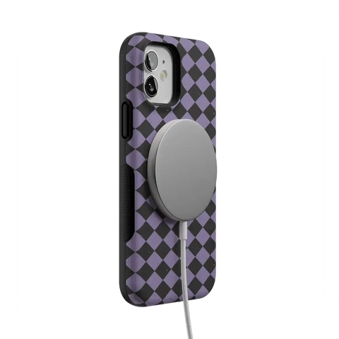 Midnight Hex | Purple Checkered Case