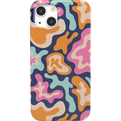 Midnight Color Splash | Abstract Retro Case