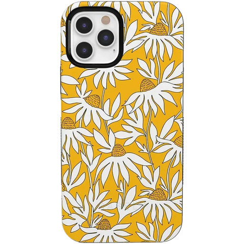 Wild About You | Yellow Floral Case