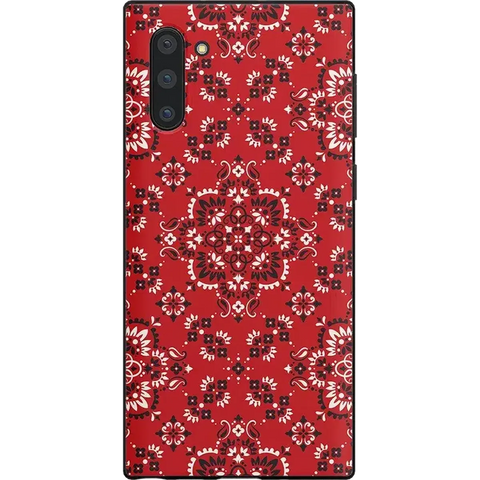 I'm with the Band | Red Bandana Print Samsung Case