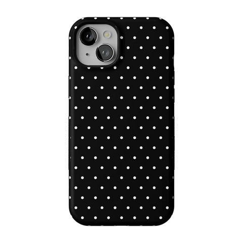 On the Dot | White Polka Dot Case