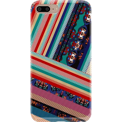 Wearing Layers | Layered Patchwork iPhone Case