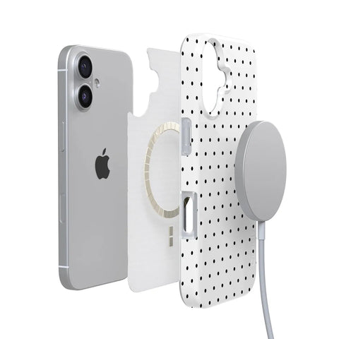 On the Dot | Black Polka Dot Case