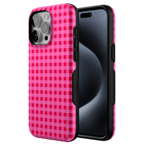 Sweet Jam | Hot Pink Gingham Case