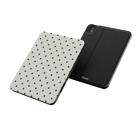 Tiny Stars | Blue & White iPad Case