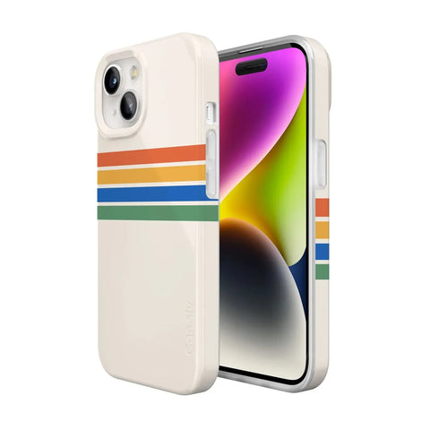 Totally Groovy | Rainbow Stripes Color Block Case