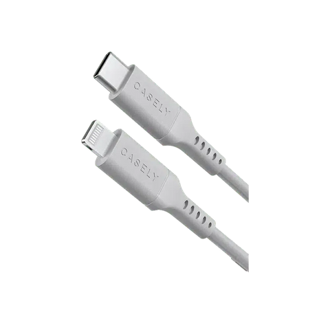 Fast Charging Cable | MFi Certified Lightning to USB-C Cord - White Cord