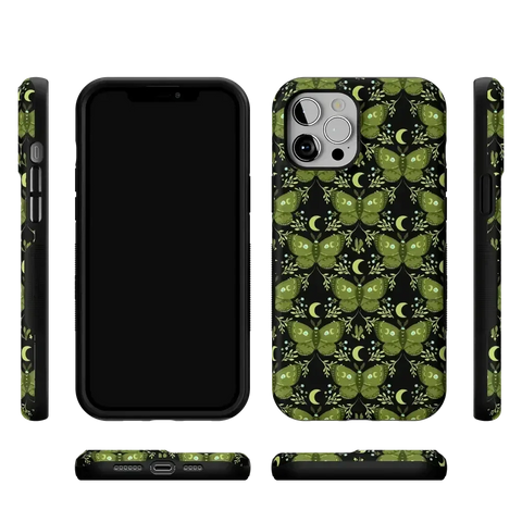 Mystic Moths | Green Twilight Case