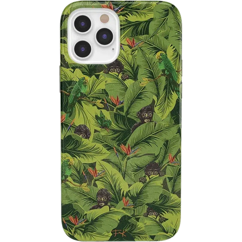 Sneaky Monkeys | Frida Kahlo Jungle Floral Case