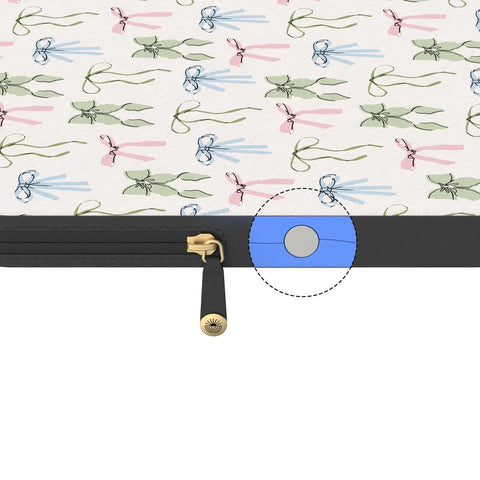 Whimsy Girlie | Pastel Bows Laptop Case