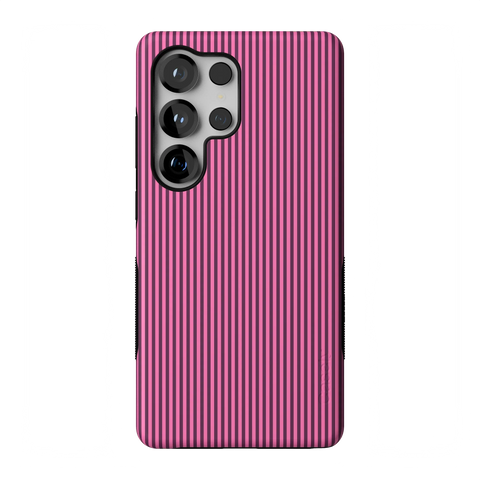 Stripes and the City | Pink & Purple Pinstripe Case