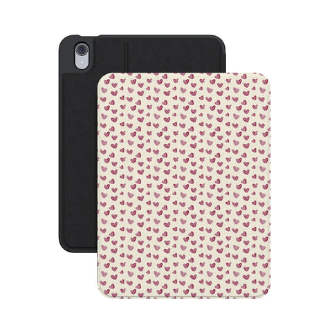 Lovebug | Mauve Hearts iPad Case