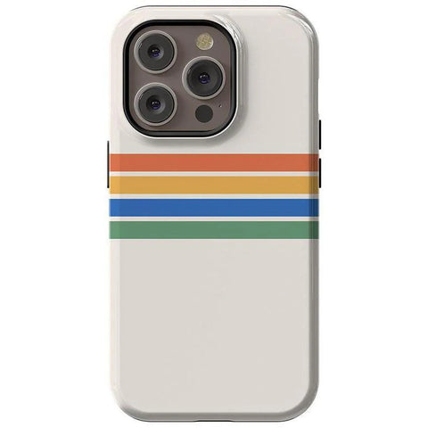Totally Groovy | Rainbow Stripes Color Block Case