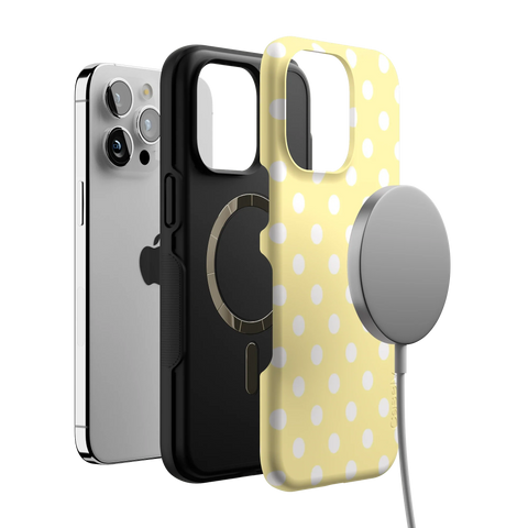 Spotted in SoHo | Yellow Polka Dot Case