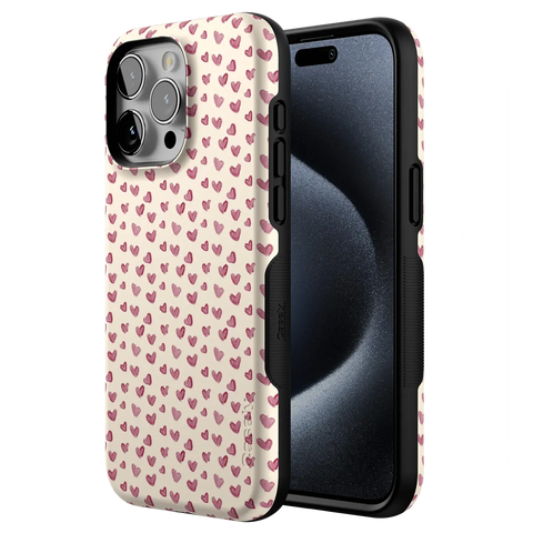 Lovebug | Mauve Hearts Case