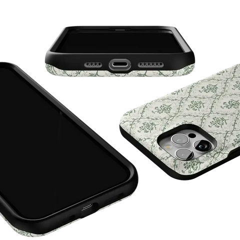 Sage Tapestry | Floral Vines Case