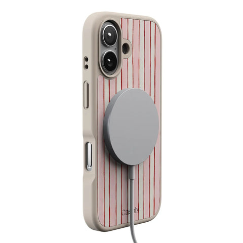 Pretty in Pastel | Blush Stripes Case