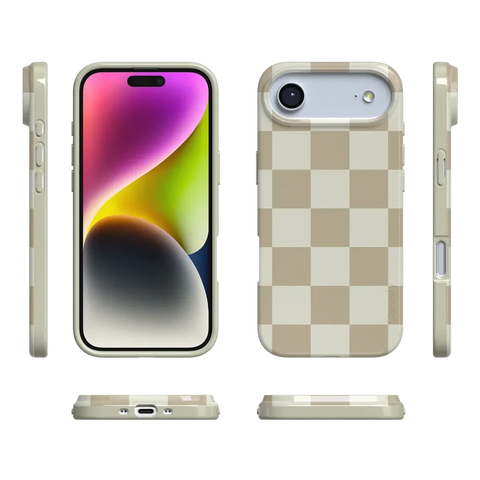 Fit Check | Neutral Checkerboard Case