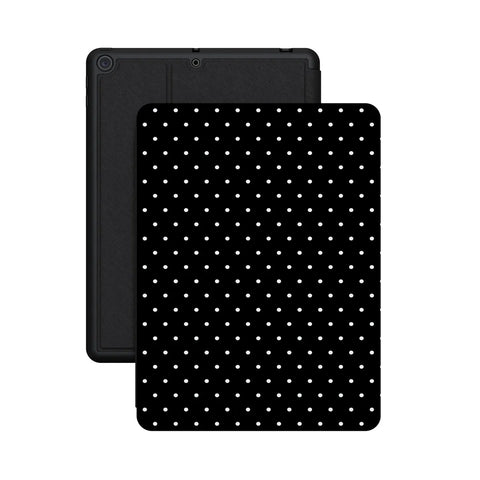 On the Dot | White Polka Dot iPad Case