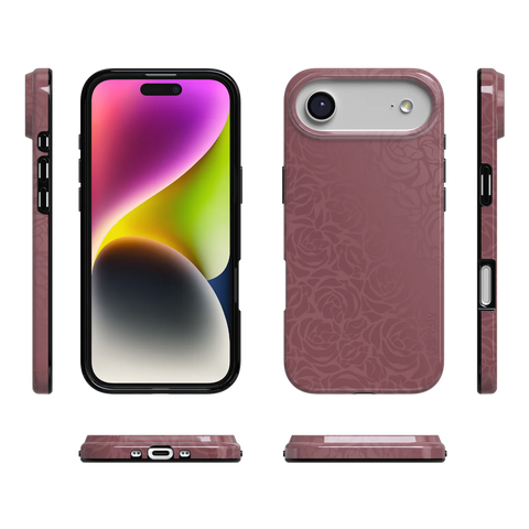 Bordeaux Rose | Moody Monochrome Case