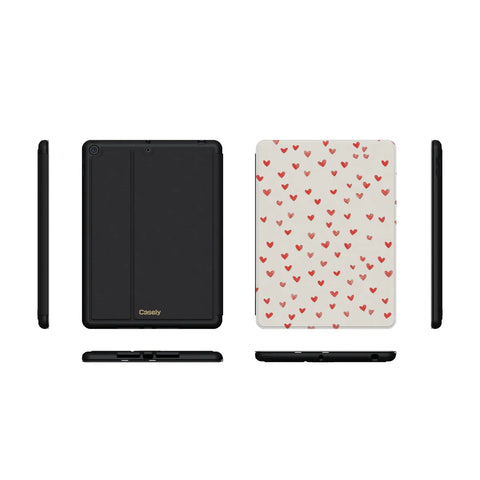 Love Letters | Doodle Hearts iPad Case