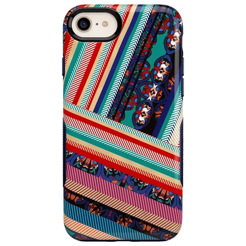 Wearing Layers | Layered Patchwork iPhone Case