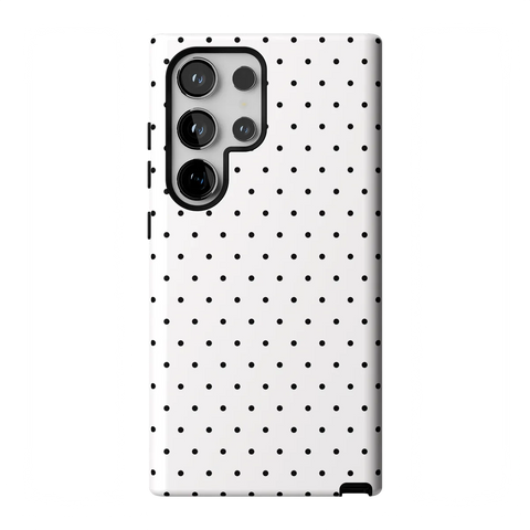 On the Dot | Black Polka Dot Case