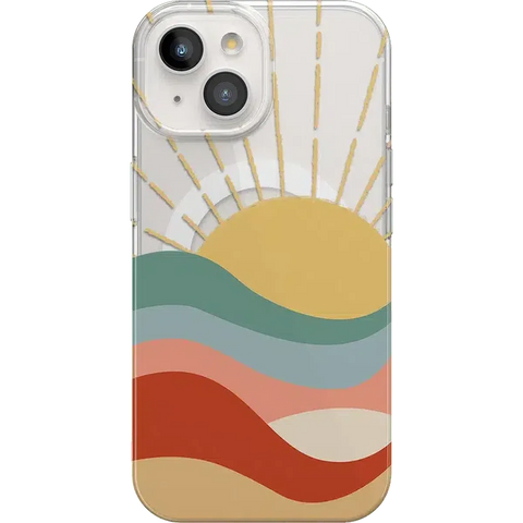 Here Comes the Sun | Colorblock Sunset Case