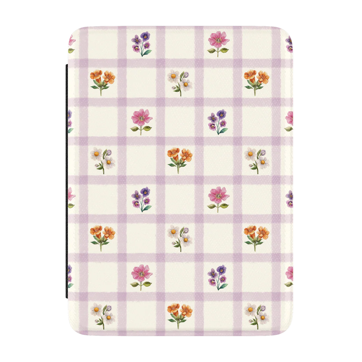 Meadow Check | Floral Gingham Kindle Case